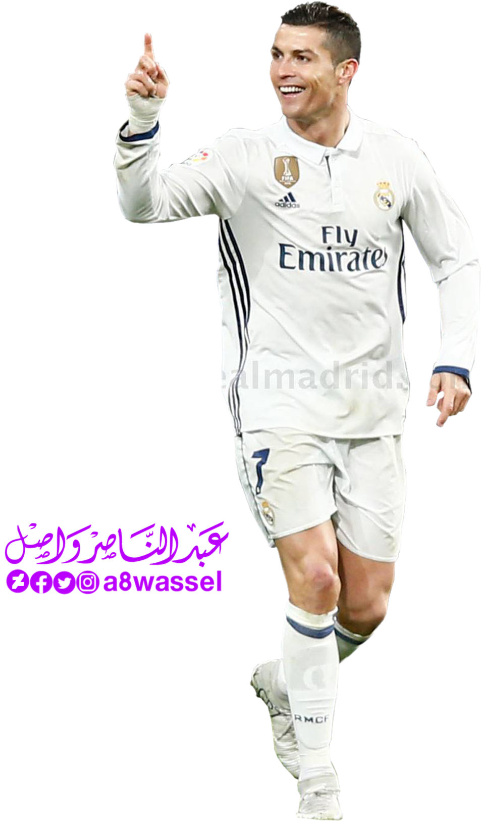 Cristiano Ronaldo 2017 Png (1024x1664), Png Download