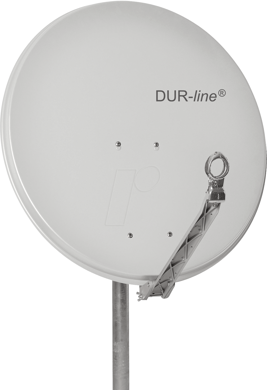 Sat Satellite Dish, 75 Cm, Light Grey Dur-line - Durline Satellite Dish (1068x1560), Png Download
