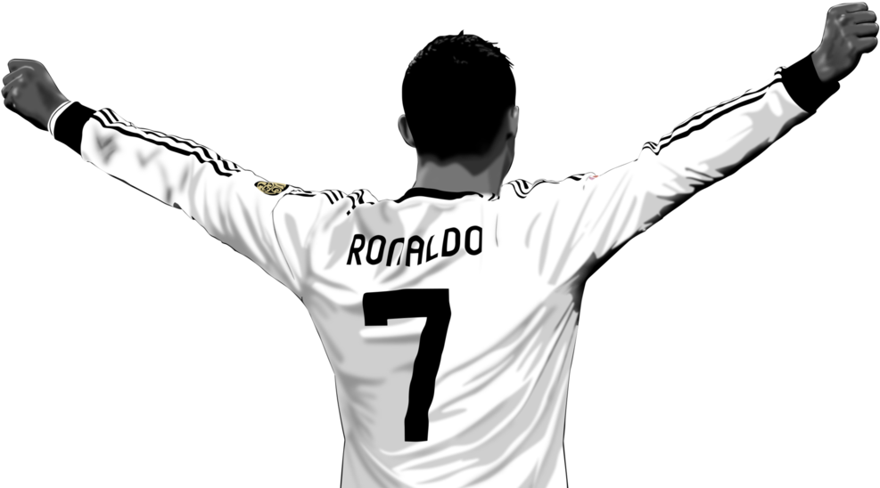 Gallery - Cristiano Ronaldo Clip Art (1024x566), Png Download