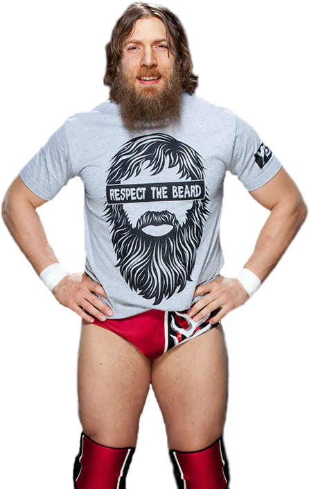 Download Daniel Bryan Posing - Respect The Beard Daniel Bryan Yes Wwe  Authentic Wear PNG Image with No Background - PNGkey.com