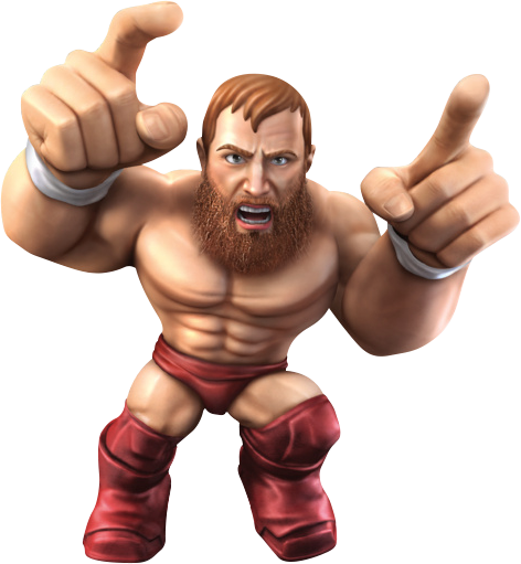Daniel Bryan Sc Cut By Danger Liam - Fathead Wall Decal Real Big Wwe Slam City Daniel Bryan (472x511), Png Download
