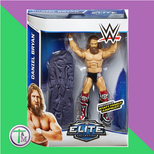 Daniel Bryan Wwe Elite (533x800), Png Download