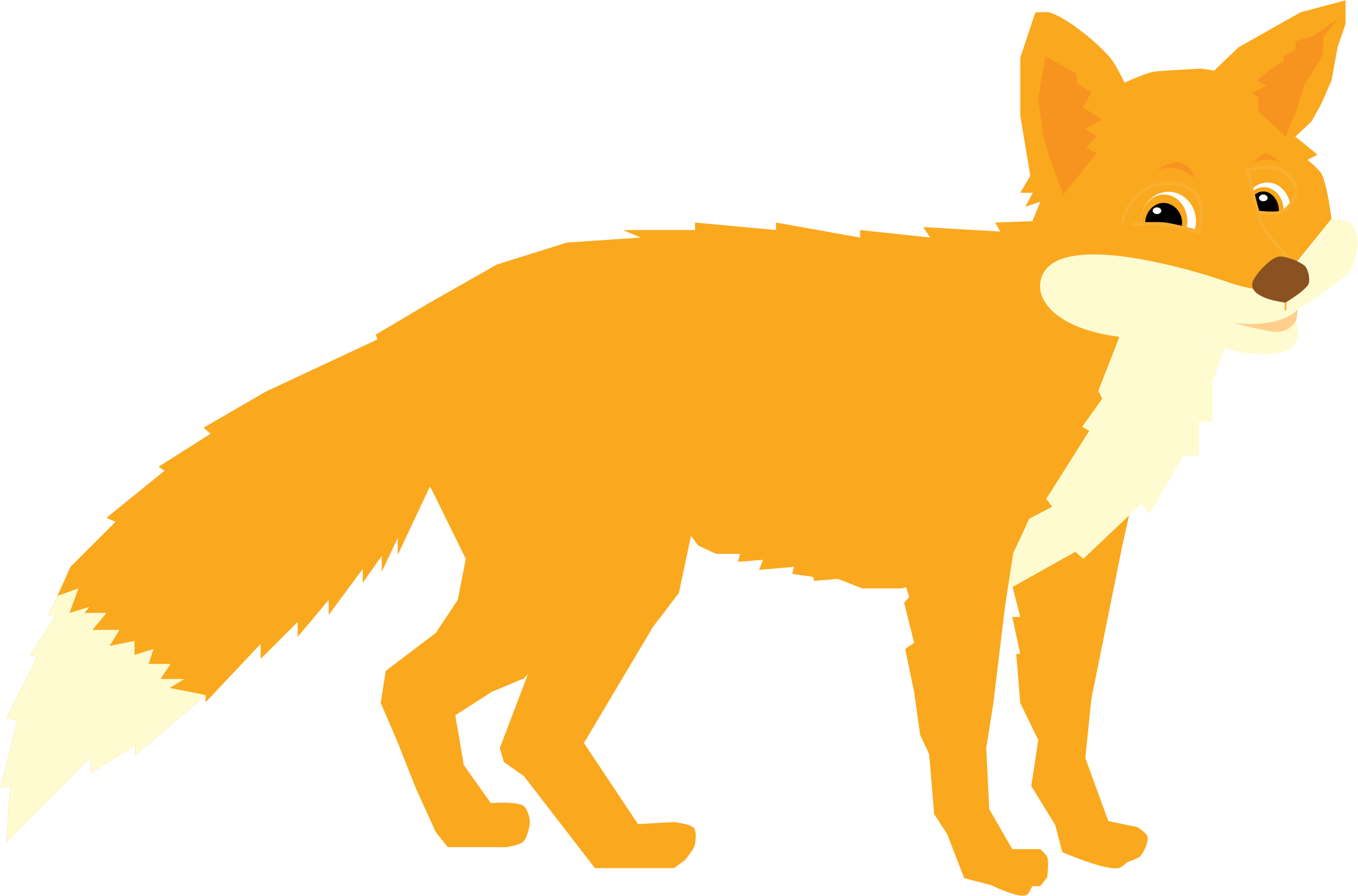 Big Image - Fox Image Without Background (2310x1524), Png Download