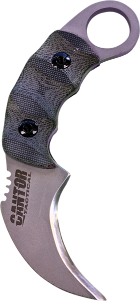 Tactical Karambit Cantor - Hunting Knife (280x600), Png Download