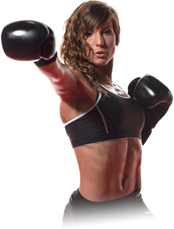Hottest Workout Hottest Workout - Kick Boxing Mujeres Png (396x467), Png Download