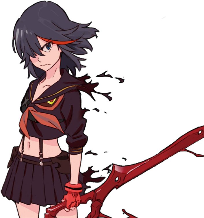0 1521080079689 Ryuuko Matoi - Kill La Kill Matoi Ryuuko (759x759), Png Download