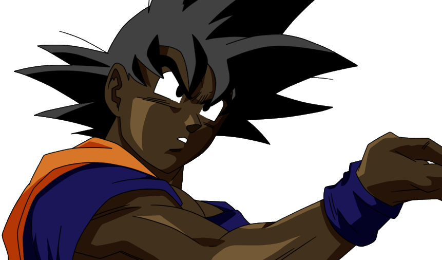 Black Goku - Black Version Of Goku (861x506), Png Download