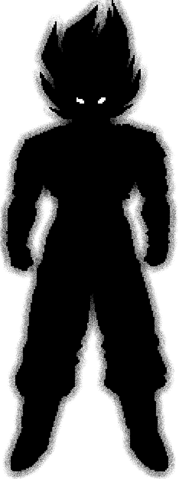 Goku Black Gb - Illustration (351x939), Png Download
