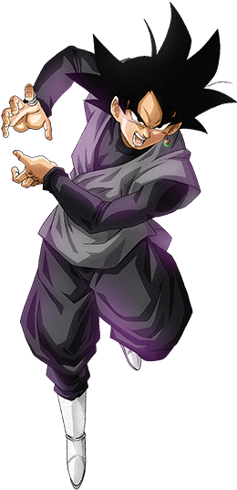 Goku Black 2 - Dark Menace Goku Black (426x568), Png Download