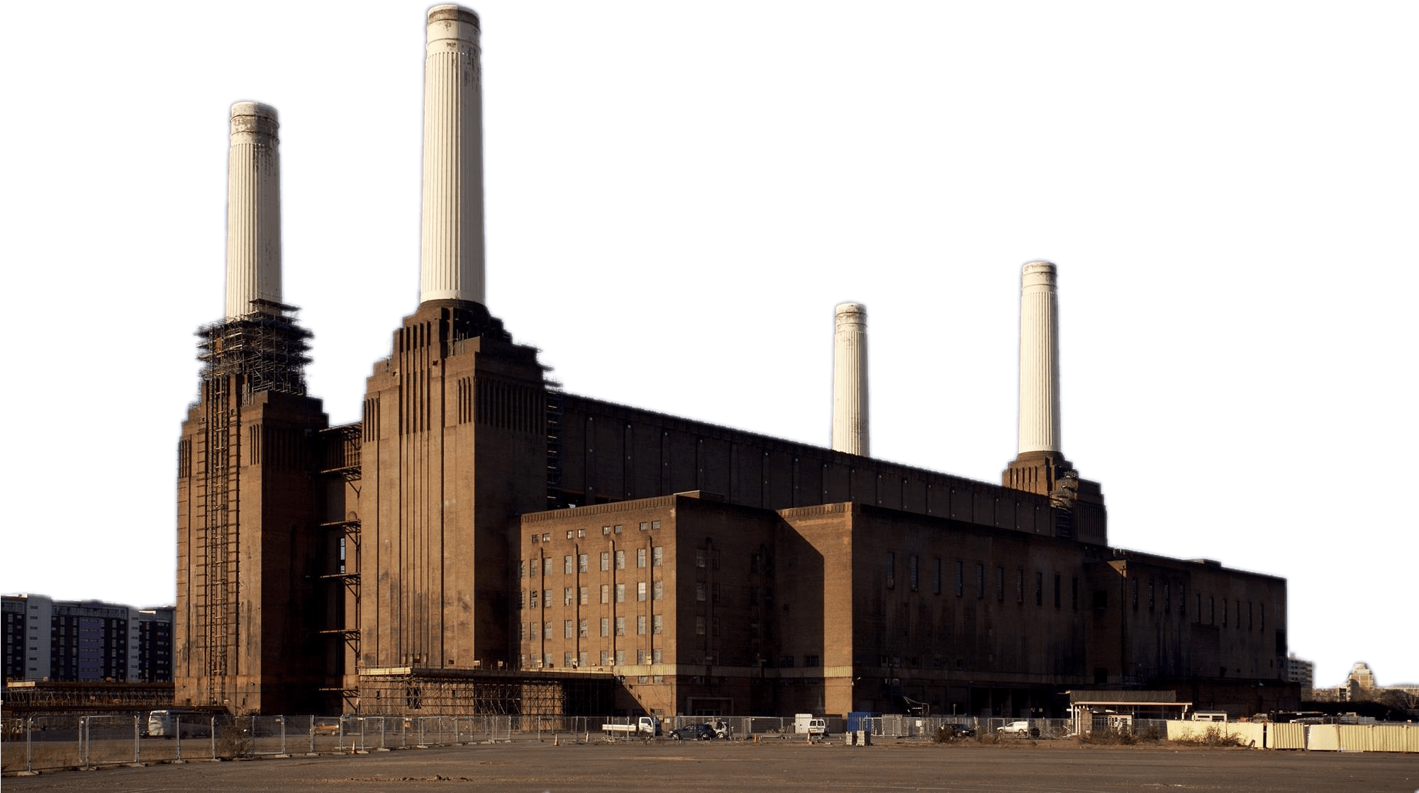 Battersea Power Station Chimneys - Battersea Power Station (2000x1330), Png Download