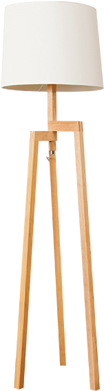 Tripod Floor Lamp Lighting Blue Sun Tree - Tripod Floor Lamp Natural (632x632), Png Download