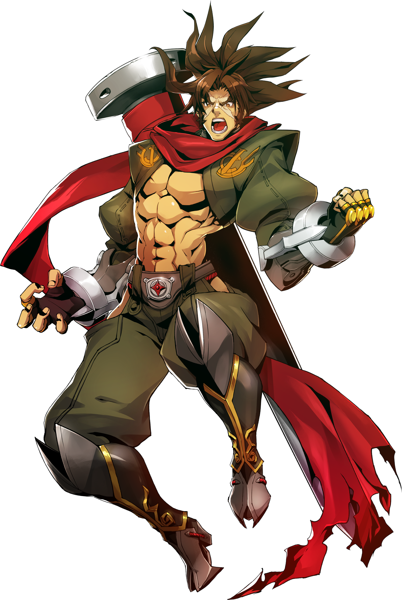 Png - Bang Shishigami Central Fiction (1319x1968), Png Download