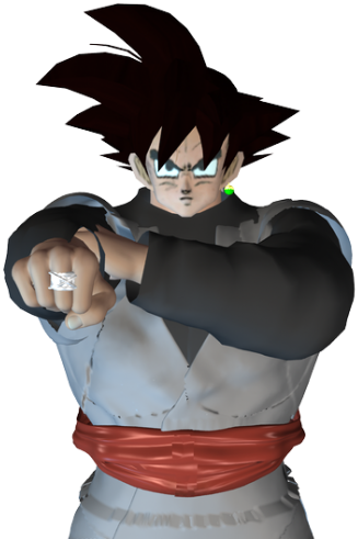 Goku Black Bardok - Cartoon (600x528), Png Download