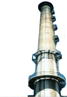 Carbon Steel Chimney - Industrial Chimney Png (500x400), Png Download
