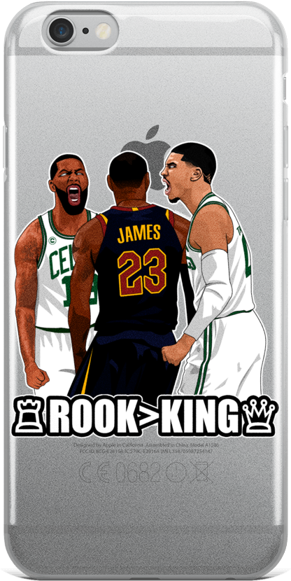 Tatum Over Lebron Checkmate Iphone Case (all Iphones) - Iphone (1000x1000), Png Download