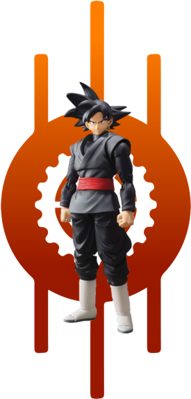 Figuarts Goku Black (300x572), Png Download