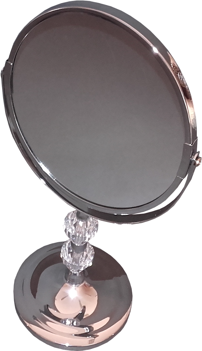 Kozmetikai Kerek Álló Díszes Tükör, 18,8x12x25 Cm - Mirror (1200x1200), Png Download