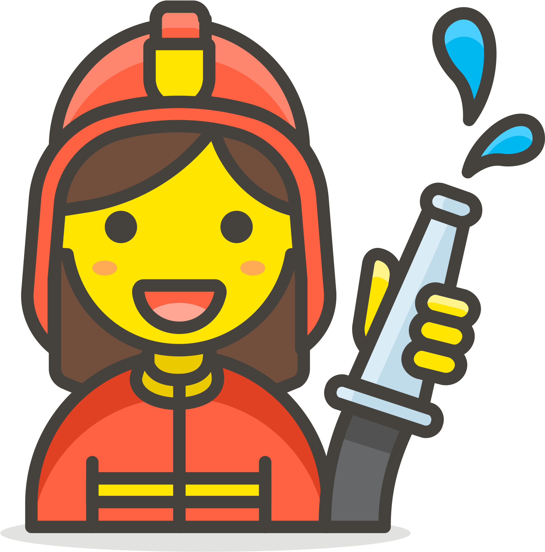 Open - Bombeiro Icone (2000x2000), Png Download