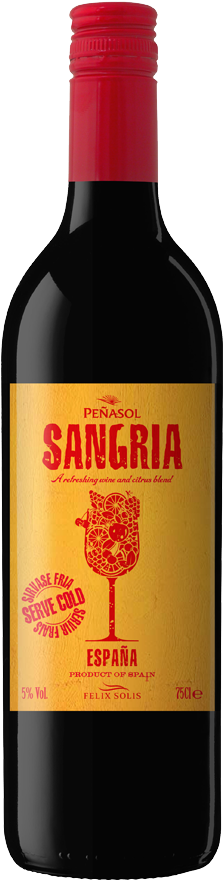 Sangría Peñasol 5% Alcohol - Chateau Ferrande Graves 2014 (640x892), Png Download