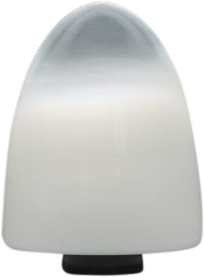 Large Stylish Glass Floor Lamp - Light Fixture (462x462), Png Download