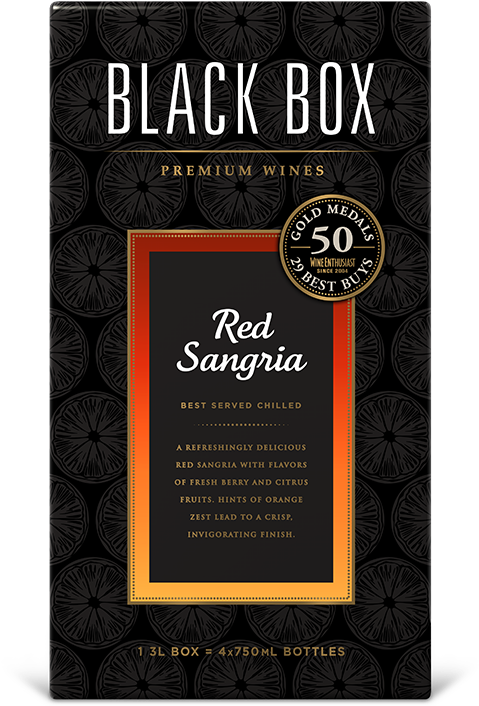 Black Box Red Sangria (554x706), Png Download