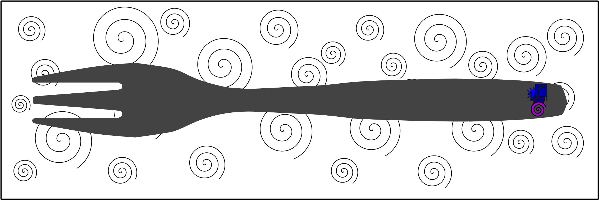 This Free Icons Png Design Of Fork 3 With Napkin (2400x1697), Png Download