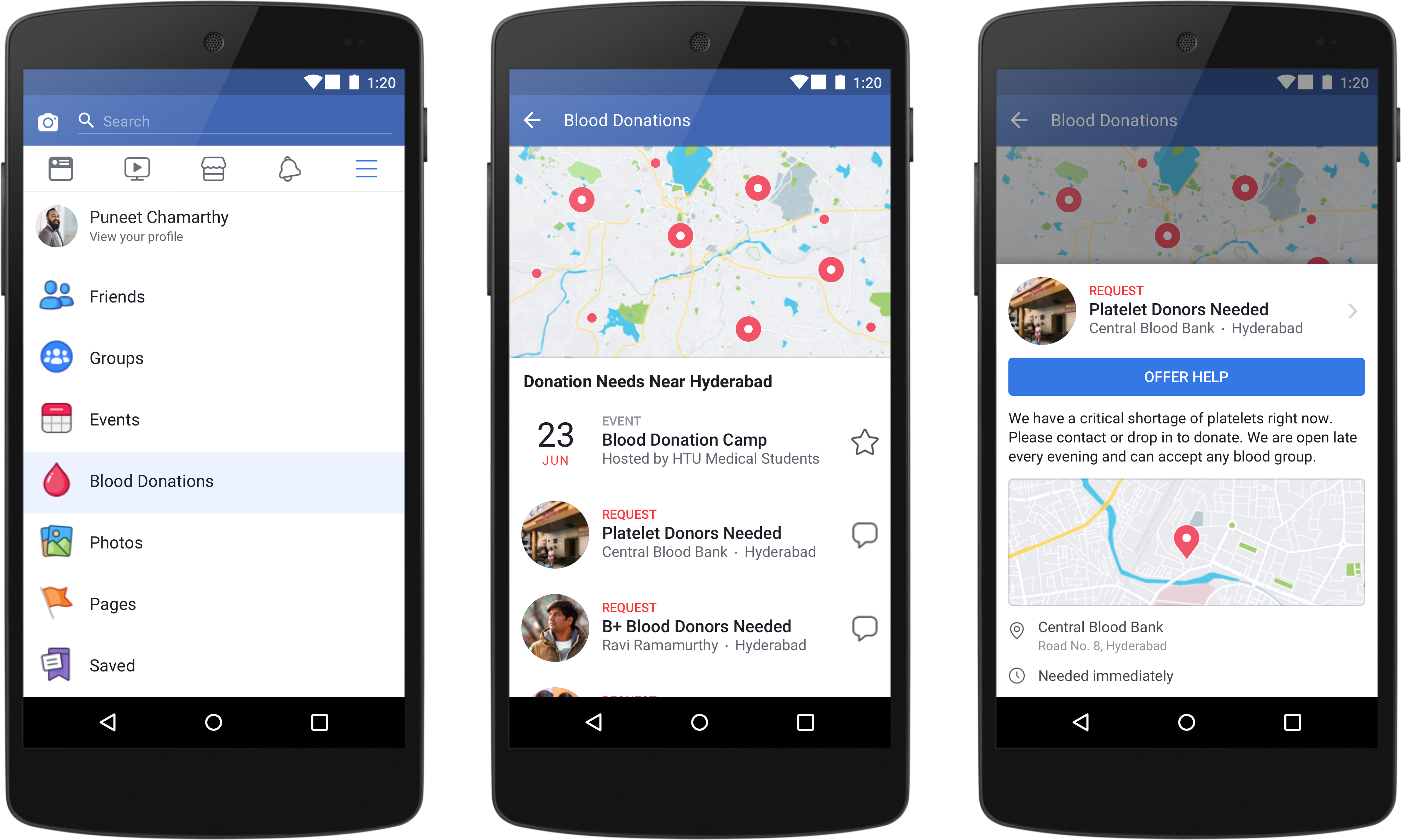 Blood Donations And Request - Facebook Messenger 2015 (4320x2700), Png Download
