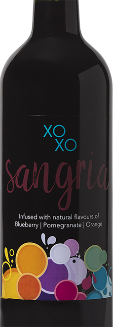 Xoxo Red Sangria - Wine (229x660), Png Download