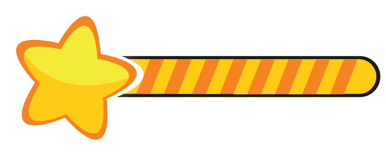 Star Bar-no Background (1341x560), Png Download