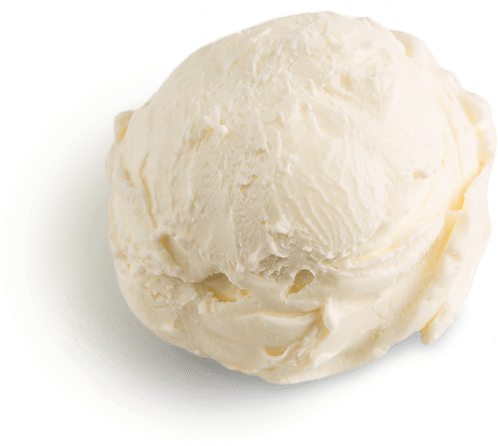 Vanilla Ice Cream Scooped - Vanilla Ice Cream (600x600), Png Download