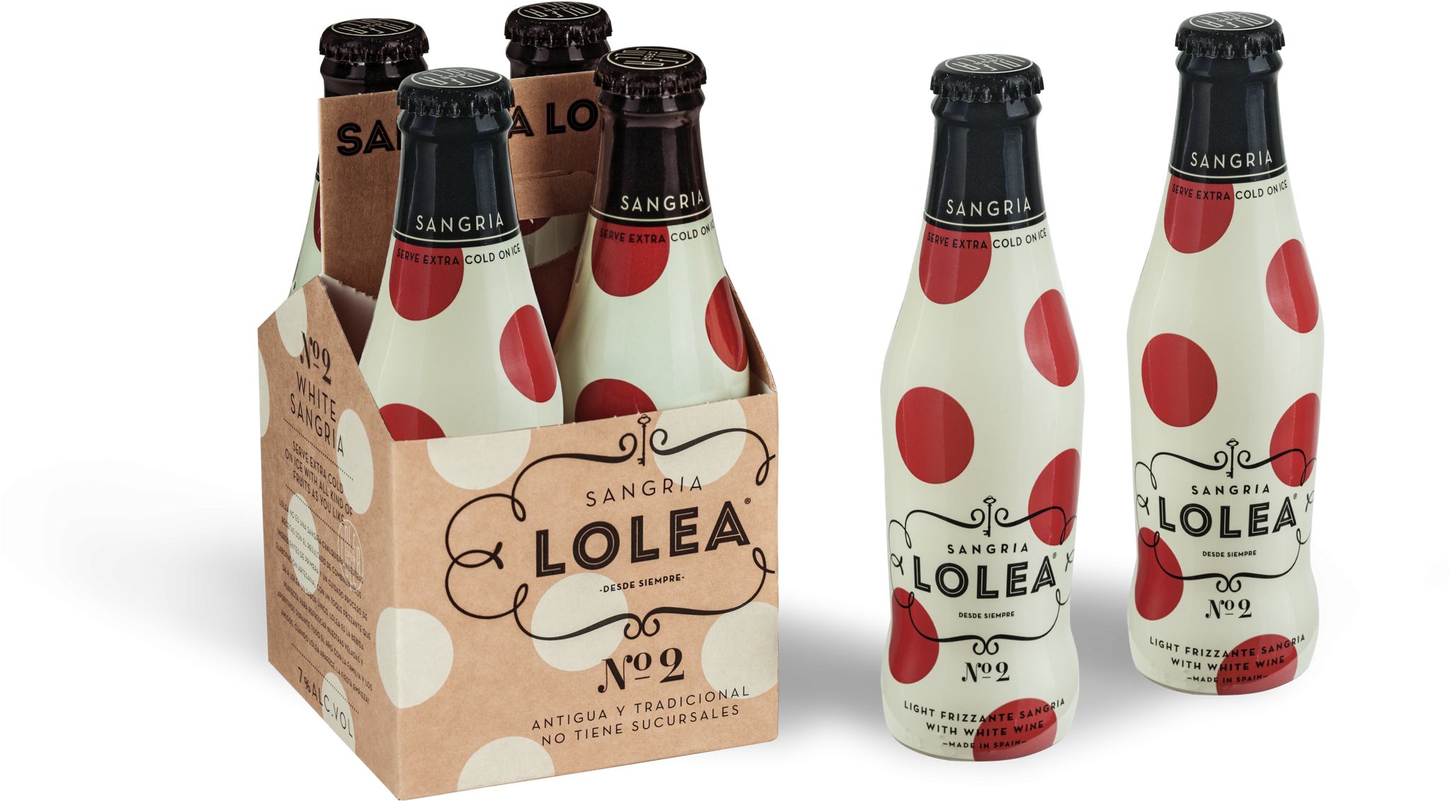 2 White Wine Sangria Frizzante - Lolea Sangria (2134x1423), Png Download