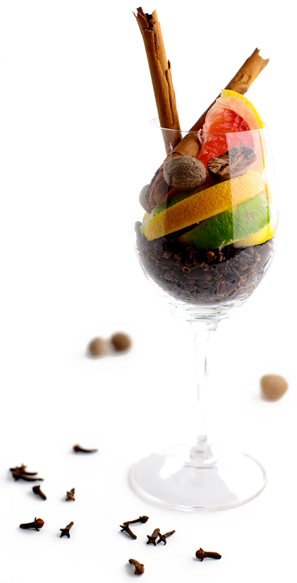 Natural Citrus Extract For Sangria With Dominant Orange - Chocolate (421x826), Png Download