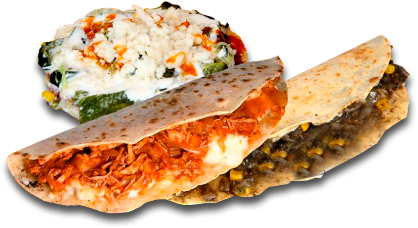 Quesadillas Mexicanas Png (853x475), Png Download