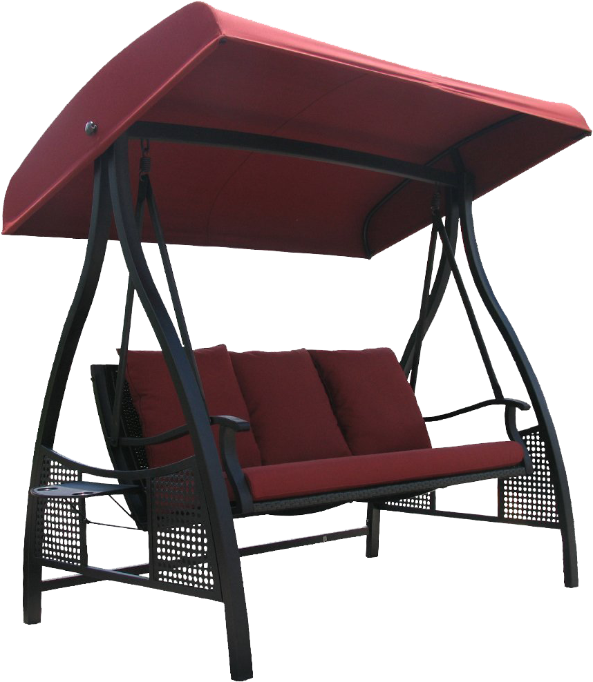 Porch Swing With Canopy (1001x1001), Png Download