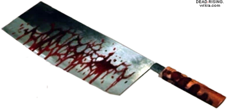 Dead Rising Meat Cleaver - Meat Cleaver (763x377), Png Download