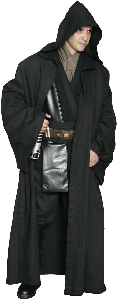 Anakin Transparent Jedi - Star Wars Anakin Skywalker Sith Costume - Body Tunic (485x1000), Png Download