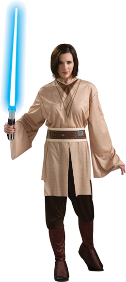 The Prize - Star Wars Jedi Knight Std Lady (366x580), Png Download