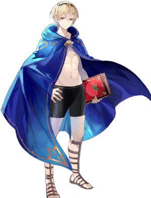 Leo Seashores Prince Face - Leo Fire Emblem Heroes (340x408), Png Download
