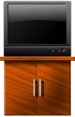 Television Free To Use Clip Art - Television (306x478), Png Download