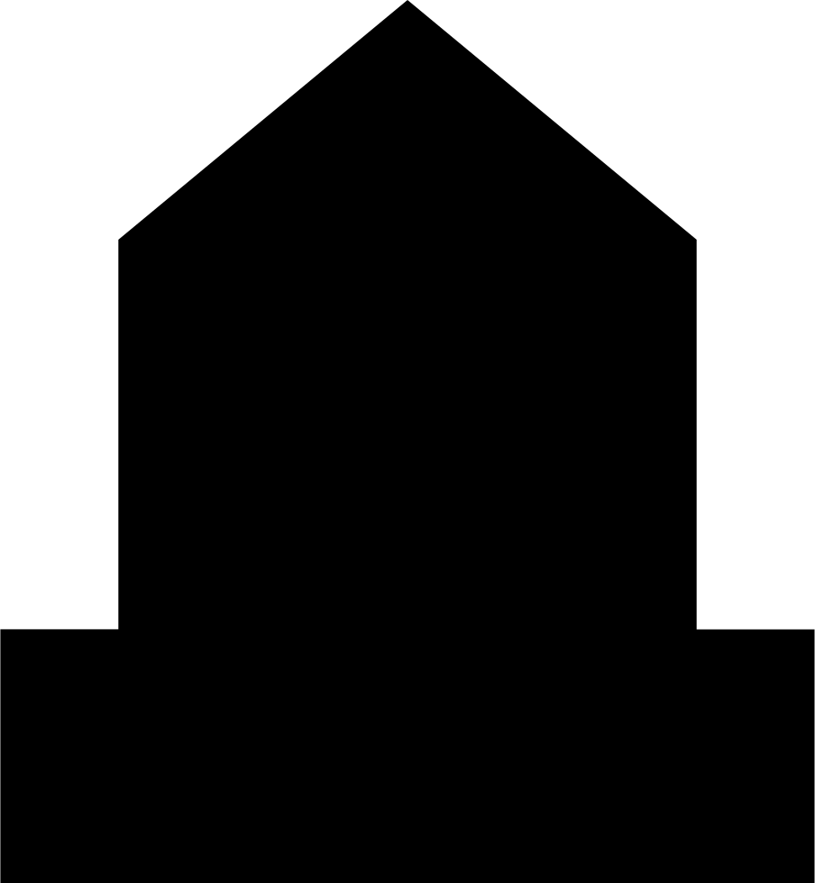 Building Silhouette - - Parallel (904x980), Png Download