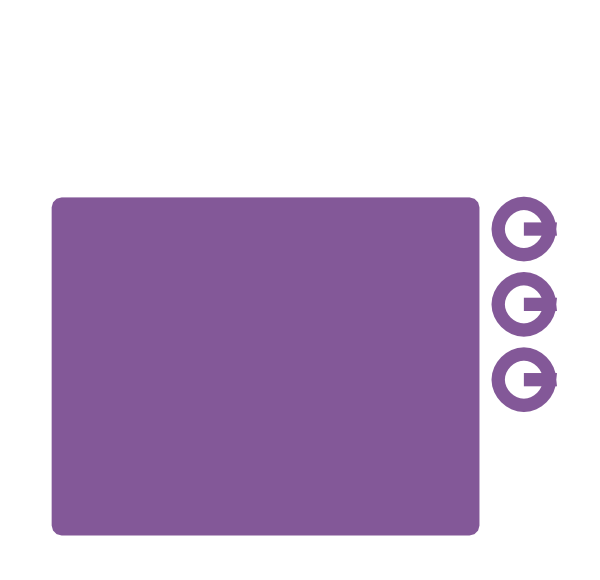 White Purple Tv Clipart Png For Web (600x580), Png Download