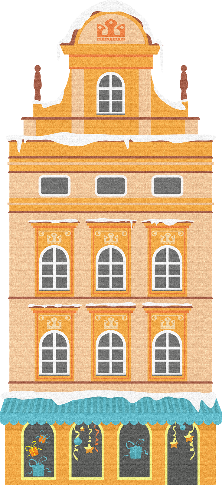 Sisters' Warehouse - Clip Art (734x1600), Png Download