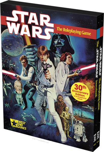 Star Wars Rpg News - Star Wars Rpg 30th Anniversary (344x500), Png Download