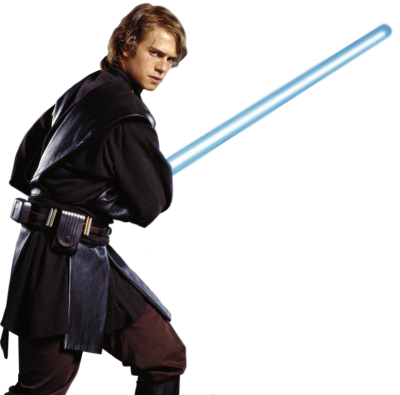Star Wars Png - Star Wars Anakin Png (400x395), Png Download