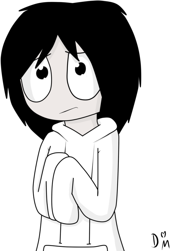 Little Jeff Puppy Eyes By Ask Teh - Shy Jeff The Killer (894x894), Png Download