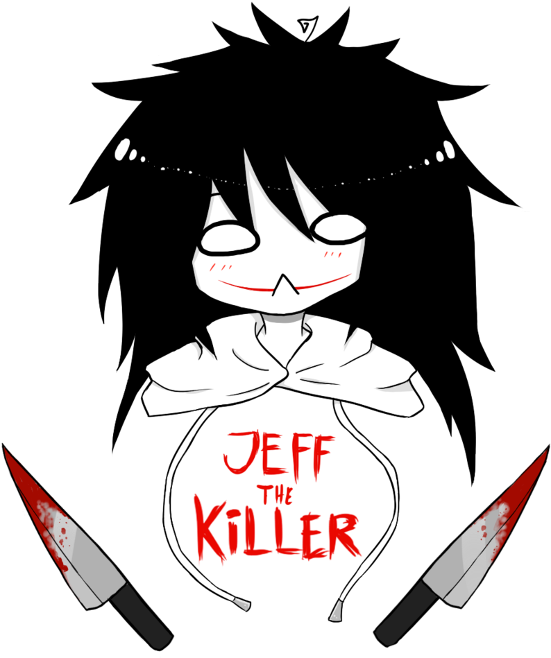 I'm Not Cute - Jeff The Killer Fanart (900x1008), Png Download