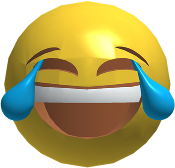 Download Roblox Joywithjoy Face With Tears Of Joy Emoji Png Image With No Background Pngkey Com - heart emojis for roblox
