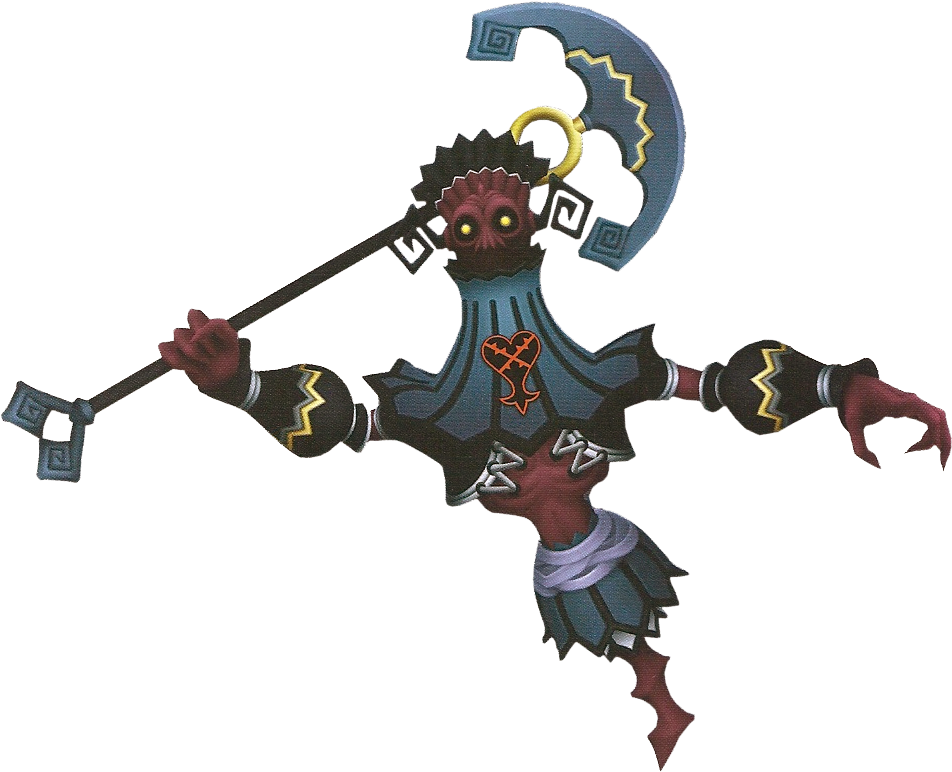 Grim Reaper - Kingdom Hearts 2 Heartless Boss (970x790), Png Download
