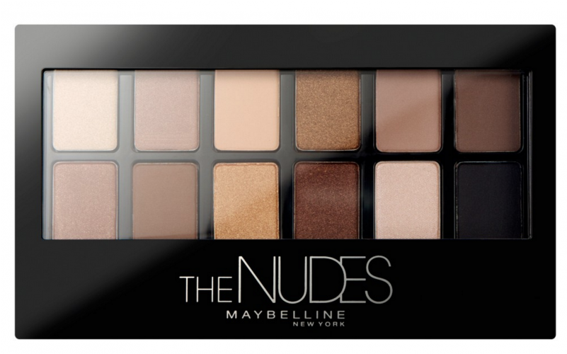 Maybelline Eyeshadow Palette 01 The Nudes - Maybelline Rock Nudes Eyeshadow Palette - Rock Nudes (800x800), Png Download