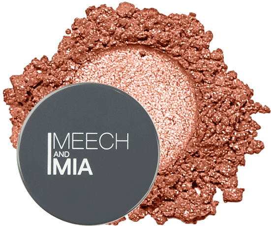 Peach Loose Eyeshadow Meechnmia - Meech And Mia Eyeshadow (570x708), Png Download